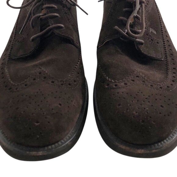 TOD’S Lace-ups in Suede Oxford Dress Shoes Classic Brown Mens I0 $795 main image 6